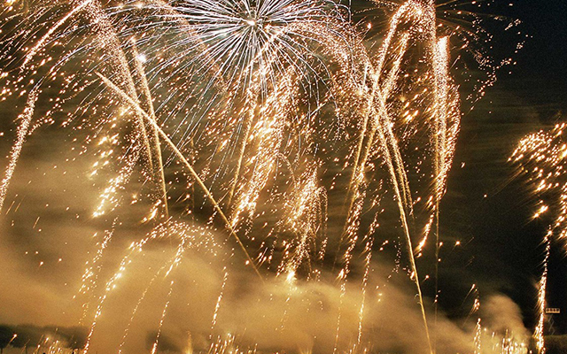 Festival de fuegos de artificio Hannover